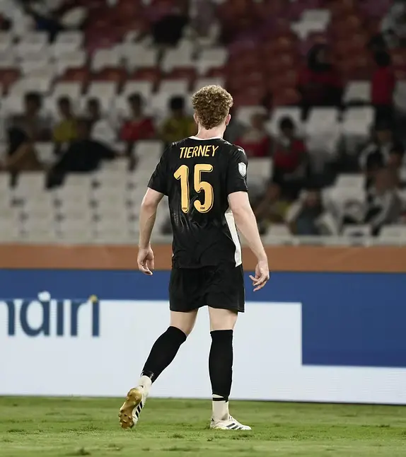 Fergus Tierney at the AFC qualifiers